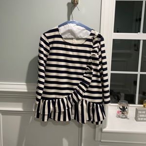 J.Crew striped top. Size medium